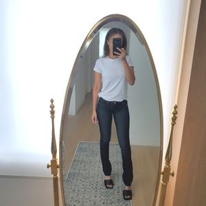 Paige Denim Hoxton straight leg blue jeans size 25